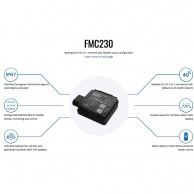 FMC230 TELTONIKA 4G GPS TRACKER 3