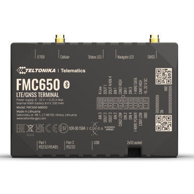 FMC650 4G Teltonika GPS TRACKER