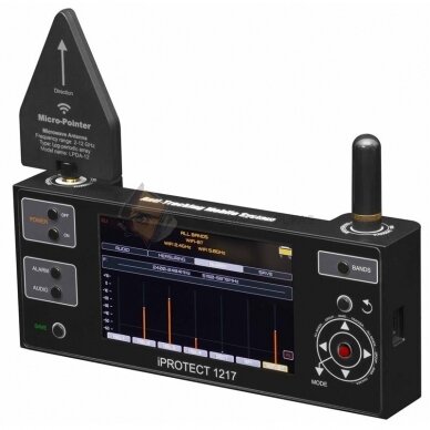 iProtect 1217 5G GPS detektorius 2