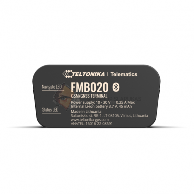 OBD GPS seklys FMB020 Teltonika
