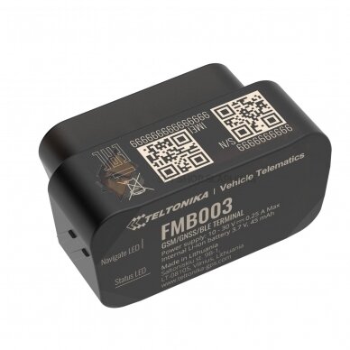 FMB003 TELTONIKA OBD GPS TRACKER