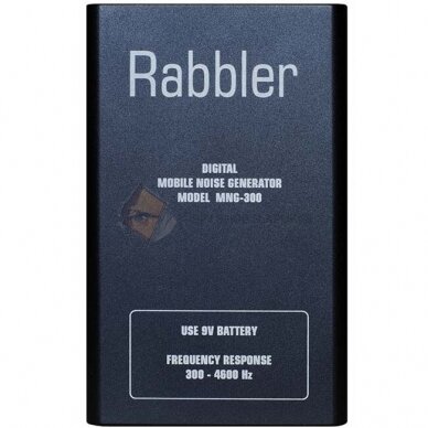 Profesionalus pasiklausymo įrangos slopintuvas Rabbler 2