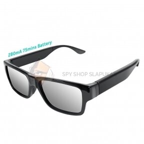 Saulės akiniai su slapta  kamera