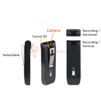 USB atmintukas- Skaitmeninė HD kamera 3