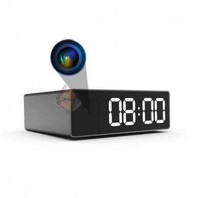Часы с камерой наблюдения WIFI S