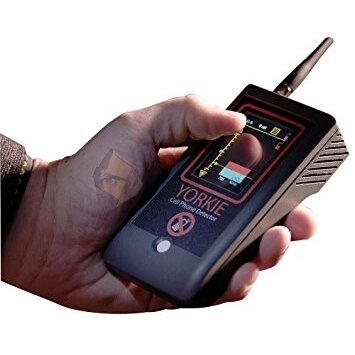 Yorkie cell phone detector for contraband detection