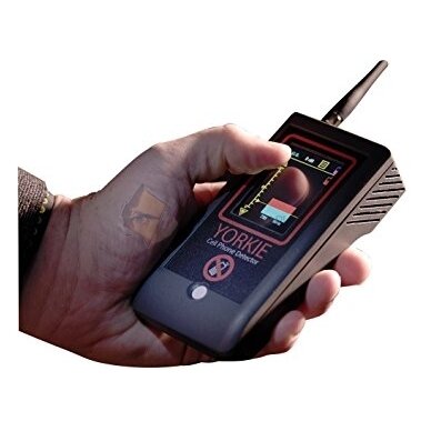 Yorkie cell phone detector for contraband detection